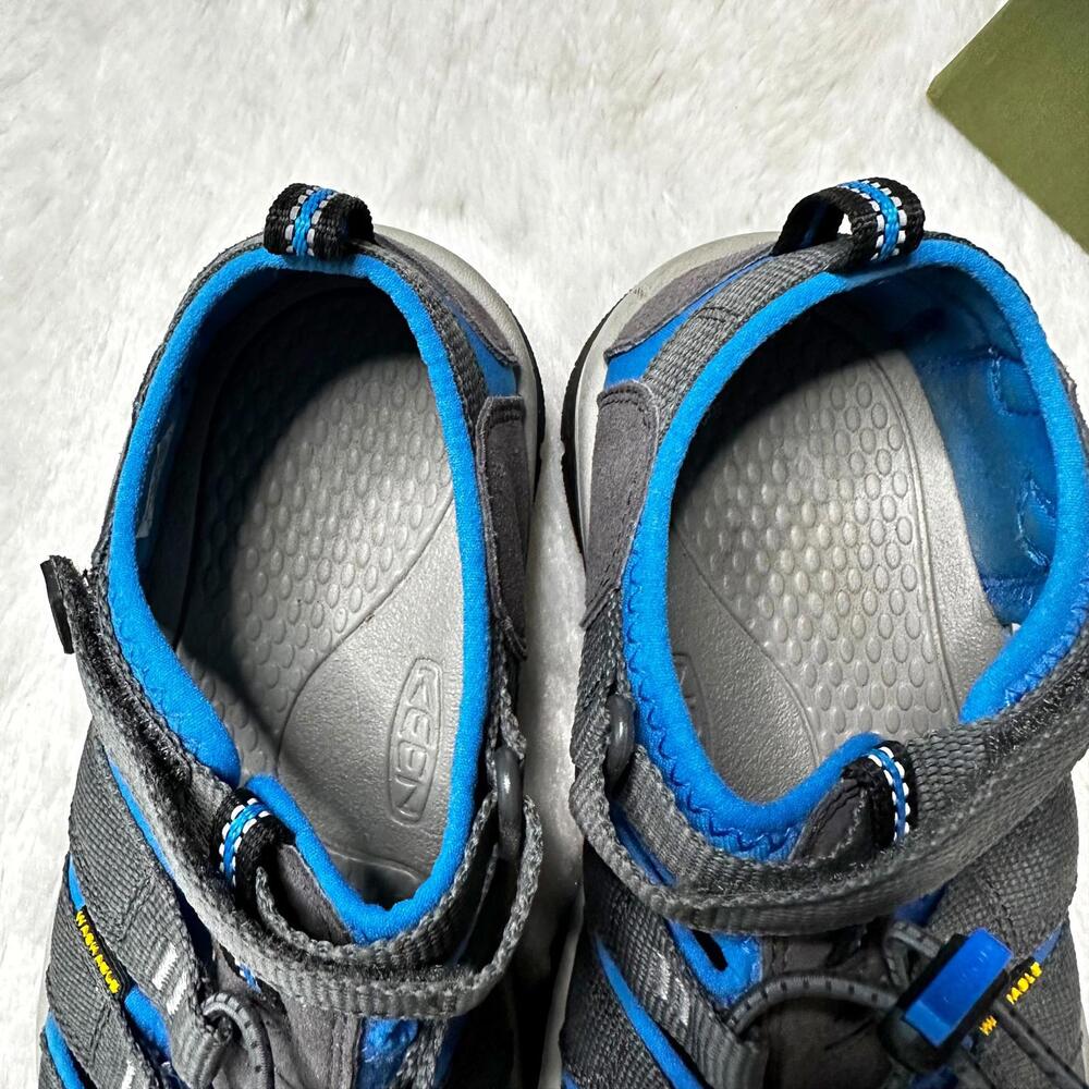 IOB Keen Newport H2 Sandals Grey Blue Youth 4 - Picture 10 of 12